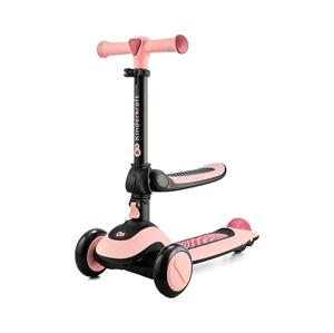 Kinderkraft KINDERKRAFT - Dětská koloběžka 2v1 HALLEY Rose pink