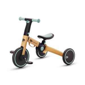 Kinderkraft KINDERKRAFT - Dětské odrážedlo 3v1 4TRIKE žlutá/mintová