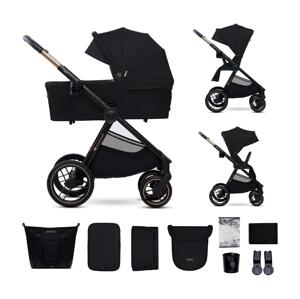 Kinderkraft KINDERKRAFT - Kombinovaný kočárek 2v1 NEA 2 Midnigth black
