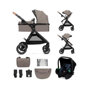 KINDERKRAFT - Kombinovaný kočárek 3v1 ESME Sand beige + autosedačka MINK PRO KSESME00BEG300N