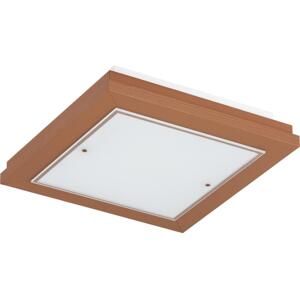 Argon 1872 - Stropní svítidlo TABOR 4xE27/15W/230V 52x52 cm terakotová 1872