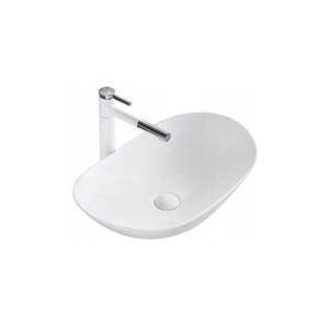 REA-U0441 - Umyvadlo na desku ROYAL 35,5x61,5 cm keramika/lesklá bílá REA-U0441