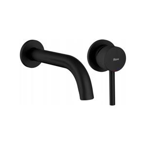 Rea BAT-B0969 - Umyvadlová baterie pro podomítkovou instalaci LUNGO matná černá BAT-B0969