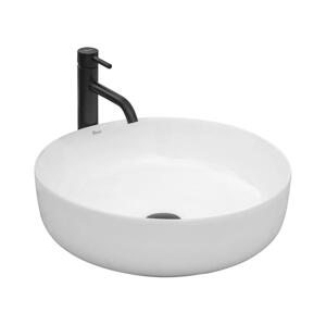REA-U8493 - Umyvadlo na desku  pr. 45 cm keramika/lesklá bílá REA-U8493