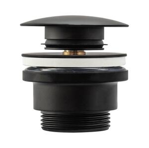 REA-A5216 - Umyvadlová výpusť CLICK-CLACK pr. 6,4 cm černá REA-A5216