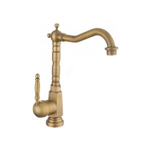 REA-B2150 - Umyvadlová baterie BONA 28,5 cm broušená zlatá REA-B2150