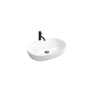 REA-U0563 - Umyvadlo na desku CLEO 41x81 cm keramika/lesklá bílá REA-U0563