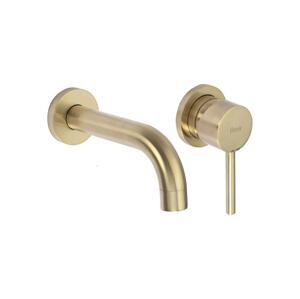 REA-B8652 - Umyvadlová baterie pro podomítkovou instalaci LUNGO broušená zlatá REA-B8652