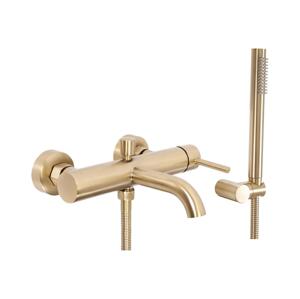 REA-B8010 - Vanová sada LUNGO broušená zlatá REA-B8010