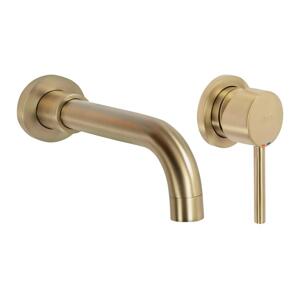 REA-B4109 - Umyvadlová baterie pro podomítkovou instalaci LUNGO broušená zlatá REA-B4109