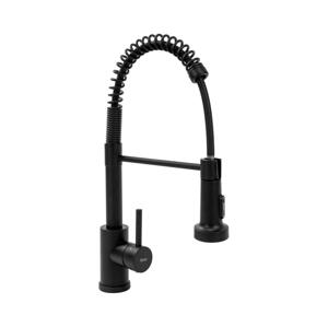 REA-B4820 - Dřezová baterie s vytahovací sprškou COLIN 42,5 cm černá REA-B4820