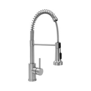 REA-B0417 - Dřezová baterie s vytahovací sprškou COLIN 42,5 cm nikl REA-B0417