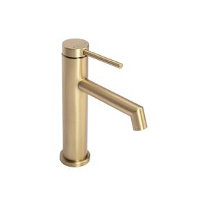 REA-B5316 - Umyvadlová baterie FOSS 20,5 cm broušená zlatá REA-B5316