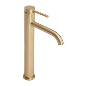 REA-B5329 - Umyvadlová baterie CLIF 29,5 cm broušená zlatá REA-B5329