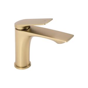 REA-B2703 - Umyvadlová baterie AVALON 16,5 cm broušená zlatá REA-B2703