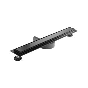 REA-G7802 - Odtokový žlab NEOX PRO 70 cm nerezová ocel/černá REA-G7802