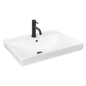 REA-U3326 - Zápustné umyvadlo MANDY 46x60 cm keramika/lesklá bílá REA-U3326