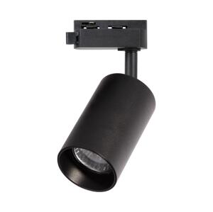 Bodové svítidlo do 1-fázového lištového systému PIPE 1xGU10/10W/230V černá