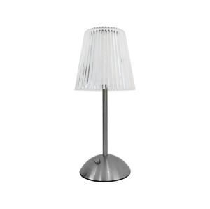 LED Stmívatelná dotyková nabíjecí stolní lampa ELBA LED/1,6W/5V matný chrom/čirá