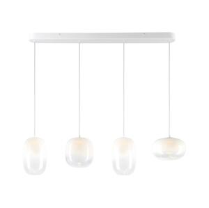 LED Lustr na lanku VASO LED/15W/230V bílá