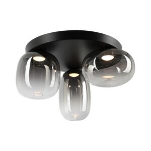 LED Stropní svítidlo VASO LED/12W/230V pr. 42 cm černá/kouřová