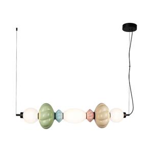LED Lustr na lanku ASCOLI LED/24W/230V pestrobarevná