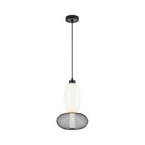 LED Lustr na lanku ARAME LED/15W/230V pr. 22 cm černá