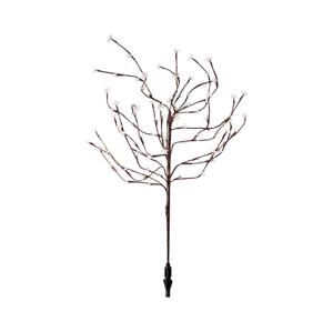 LED RGBW Solární svítidlo TREE LED/0,1W/1,2V 600 mAh IP44 hnědá