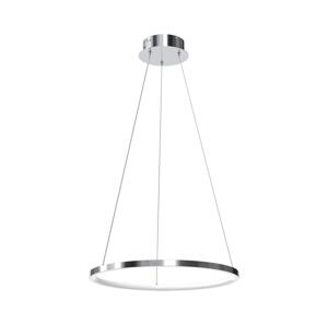 LED Lustr na lanku HOOP LED/27W/230V pr. 50 cm 4000K lesklý chrom