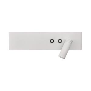 LED Nástěnné bodové svítidlo RESORT LED/10W/230V + LED/3W bílá pravá ML1569