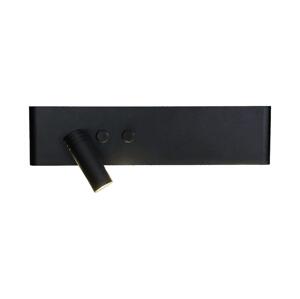 LED Nástěnné bodové svítidlo RESORT LED/10W/230V + LED/3W černá levá ML1570