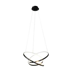 LED Lustr na lanku EMPOLI LED/55W/230V černá