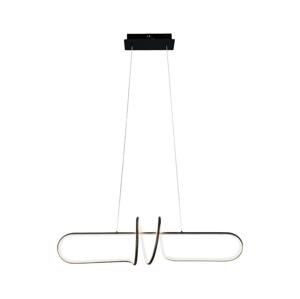 LED Lustr na lanku VERTIGO LED/54W/230V černá