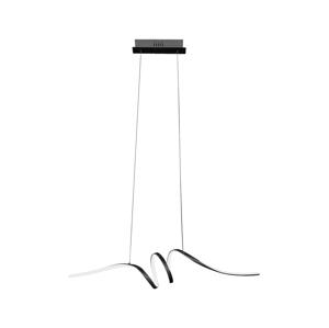 LED Lustr na lanku LOOP LED/28W/230V černá
