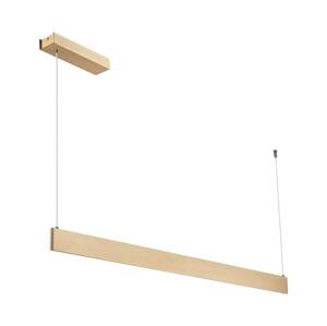 LED Lustr na lanku LINEA LED/36W/230V 3000/4000/5700K CRI 90 zlatá ML1785