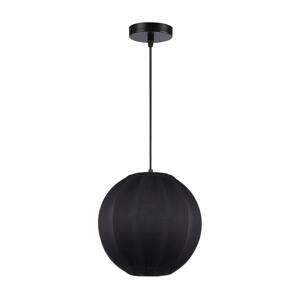 Lustr na lanku DANA 1xE27/15W/230V pr. 25 cm černá ML1806