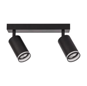 Bodové svítidlo PIPE 2xGU10/10W/230V černá