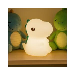 LED RGBW Stmívatelné nabíjecí dětské noční světlo DINO LED/1W/5V 1200 mAh ML2265