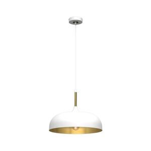 Brilagi Brilagi - Lustr na lanku ABRAHAM 1xE27/60W/230V pr. 35 cm bílá