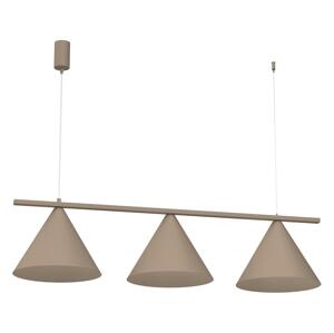 Lustr na lanku CAPITAL 3xGX53/15W/230V taupe MLP2473