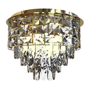 Stropní svítidlo LUXURIA 9xE14/40W/230V pr. 48 cm zlatá