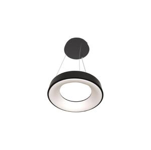 LED Lustr na lanku DRAX LED/32W/230V 4000K pr. 38 cm černá