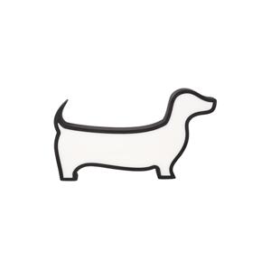 LED Dětská stolní lampa DOG LED/12W/230V černá