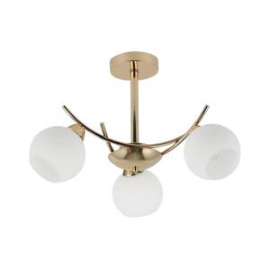 Lustr na tyči AMOS 3xE27/40W/230V zlatá
