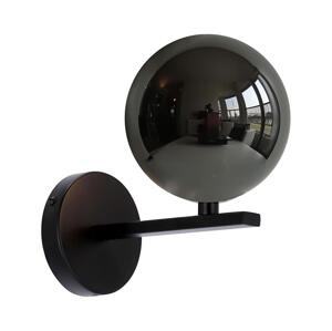Nástěnná lampa KAMA 1xG9/28W/230V černá/kouřová černá