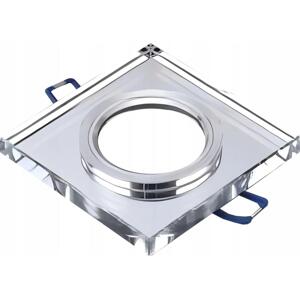 Podhledové svítidlo 1xGU10/MR16/10W/230V 9x9 cm lesklý chrom
