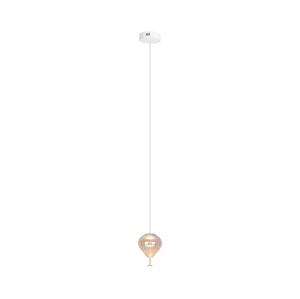 MAXLIGHT MAXLIGHT P0575 - LED Lustr na lanku PALLONCINI 2xLED/3W/230V pr. 12 cm béžová