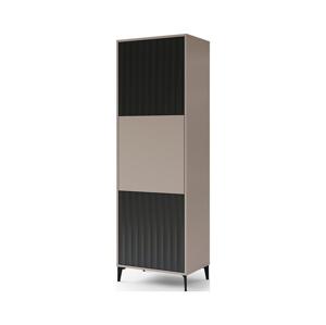 Mazzoni Skříňka RONJA taupe/černá