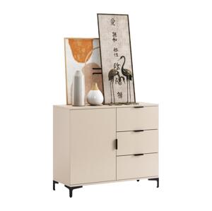 Komoda se zásuvkami LORA béžová 5903631917479