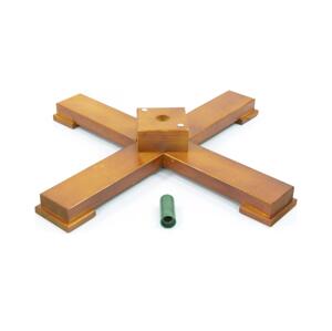 Dřevěný stojan na vánoční stromek s průměrem držáku 33 mm EL-STD